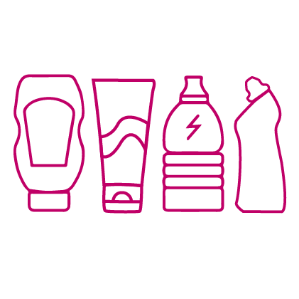 icono de envases y tapas para productos